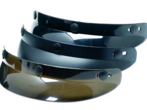 3 Snap Universal Shorty Visor - 3 Colors - Helmet Accessories  - 01-001-DS