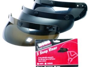 3 Snap Universal Standard Visor - 3 Colors - Helmet Accessories  - 01-005-DS