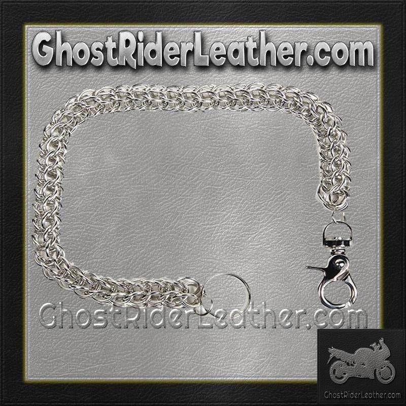 Wallet Chain for Biker Wallets - 20" - Silver Color - Motorcycle Accessories - WTC4-DL - Image 2