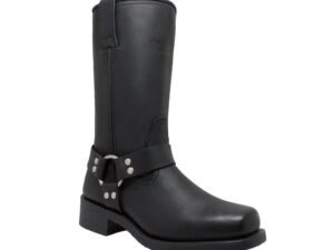 Leather Motorcycle Boots - Women's - 12" Harness - Biker - 2442-DS