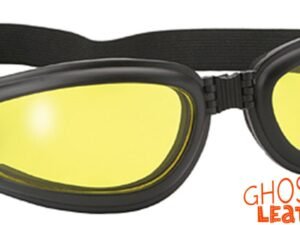 Goggles - Yellow Lens - Folding - Motorcycle Eyewear - 45212-YELLOW-DS