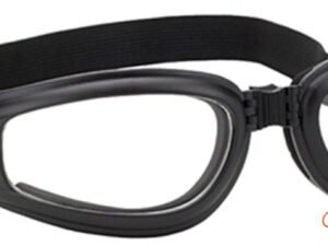 Goggles - Clear Lens - Folding - Motorcycle Eyewear - 4525-CLEAR-DS