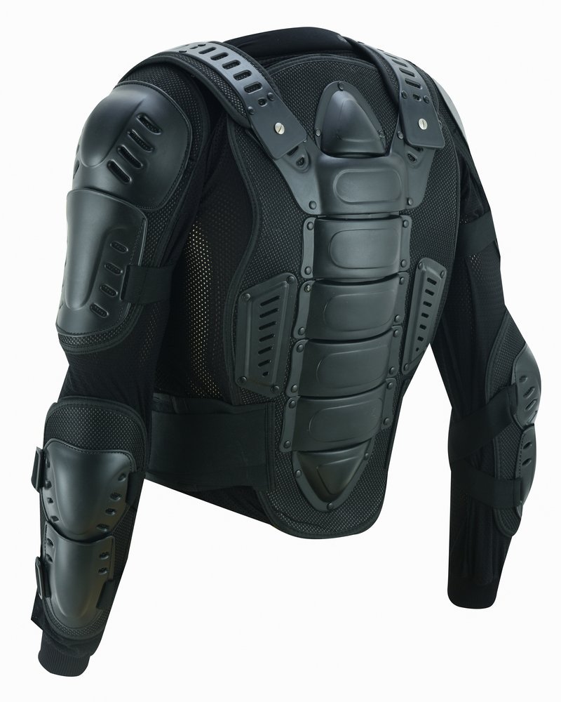 Protective Body Armor - Men's - Motorcycle - Up To 5XL - Racer - 75-1001-DS - Image 3