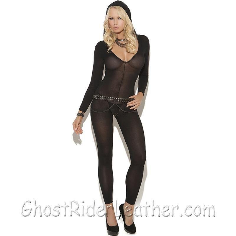 Black Bodystocking - 8802-EML