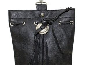 Belt Bag - Leather Purse - Concho Design - Small Handbag - AC1023-DL