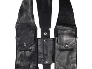 Leather Pocket Vest - Men's - Commando - AC1888-DL