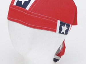 12 Rebel Flag Cotton Skull Caps - Pack of 12 - Dozen - Durag - AC233-DL