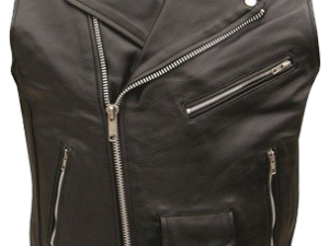 Classic Style Sleeveless Motorcycle Vest - Jacket - SKU AL2012-AL