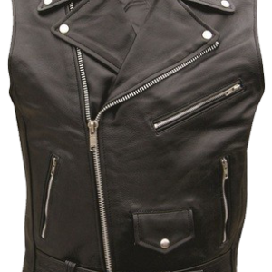 Classic Style Sleeveless Motorcycle Vest - Jacket - SKU AL2012-AL