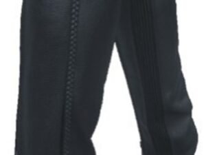 Leather Half Chaps - Leggings - Braid Design - AL2481-AL