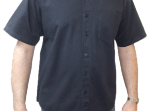 Men's Cotton Twill Mechanic Shirt With Snap Down Collar - AL2910-AL