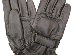 Leather Gloves - Men's - Lined - Motorcycle Riding - AL3063-AL