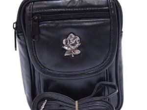 Belt Bag - PVC Purse - Flower Design - Small Handbag - BAG15-DL