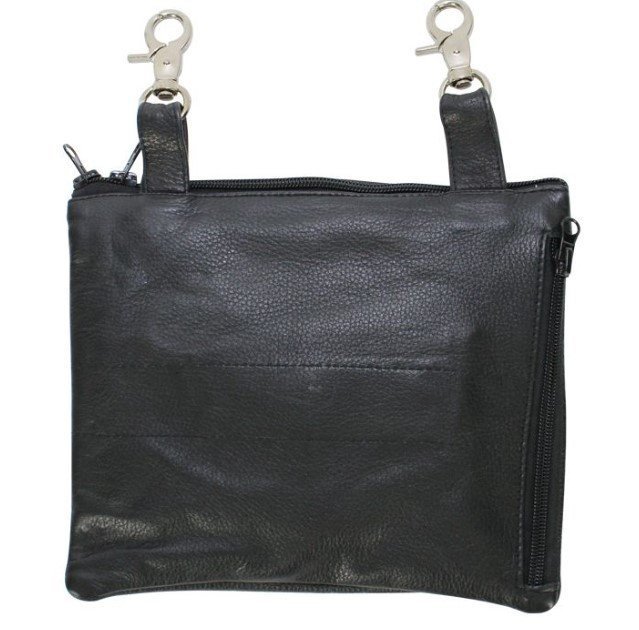Leather Belt Bag - Lime Green - Gun Pocket - Tribal Heart Design - Handbag - BAG36-EBL1-LIME-DL - Image 5