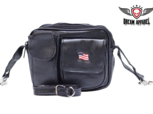 PVC Bag - Traveling - American Flag - Motorcycle - Belt Bag - BAG6-DL