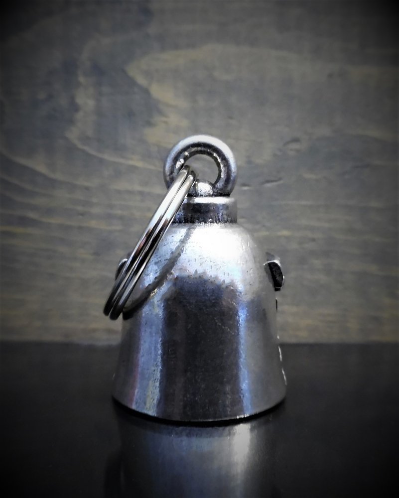 Guns and Roses - Pewter - Motorcycle Gremlin Bell - Made In USA - BB44-DS - Image 2