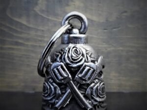 Guns and Roses - Pewter - Motorcycle Gremlin Bell - Made In USA - BB44-DS