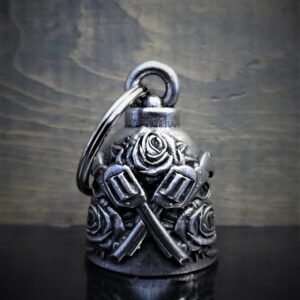 Guns and Roses - Pewter - Motorcycle Gremlin Bell - Made In USA - BB44-DS