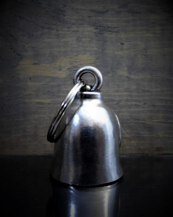 Live To Ride Canada - Pewter - Motorcycle Gremlin Bell - Made In USA - SKU BB52-DS - Image 2