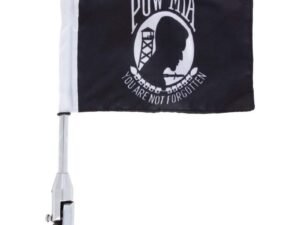 Motorcycle Flag Pole Mount - POW MIA Flag - Accessories - BKFLAGPM-DS
