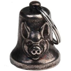 Hog - Pig - Motorcycle Guardian Ride Bell - SKU GRL-BL27-DL