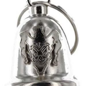 Evil Joker - Chrome Motorcycle Ride Bell - SKU GRL-BLC30-DL