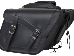 Saddlebags - PVC - Gun Pockets - Motorcycle Luggage - C-SD4090-NS-PV-DL