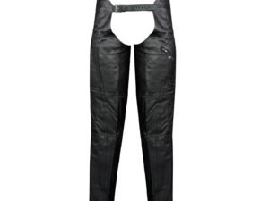 Leather Motorcycle Chaps - Men or Women - Naked - C1411-11-DL
