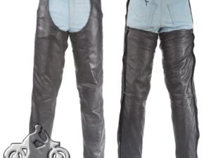 Leather Chaps - Premium - Thigh Stretch - Men or Women - C332-DL