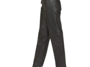 Leather Pants - Women's - Hip Hugger - Straight Legs - C503-DL