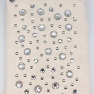 Pewter Crossbody Handbag With Crystal Bling - CHIC07-PWTR-DS
