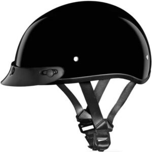 DOT Motorcycle Helmet - Children's - Skull Cap - Shorty - CD1-A-DH