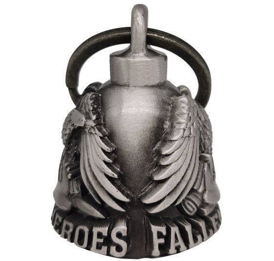 Motorcycle Ride Bell - 3D - Fallen Heroes - Eagle - Spirit Bell - Gremlin - DBL10-L-DL - Image 4