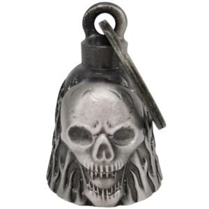Motorcycle Ride Bell - 3D - Skull - Spirit Bell - Gremlin - DBL11-L-DL