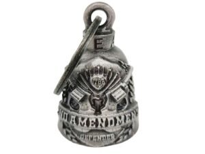 Motorcycle Ride Bell - 3D - 2nd Amendment - Spirit Bell - Gremlin - DBL20-L-DL