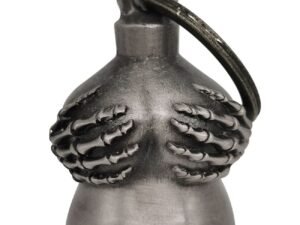 Motorcycle Ride Bell - 3D - Skeleton Hands Boobs - Spirit Bell - Gremlin - DBL3-L-DL