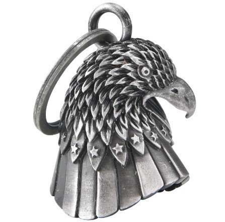 Motorcycle Ride Bell - 3D - Eagle - Stars - Spirit Bell - Gremlin - DBL32-L-DL - Image 3