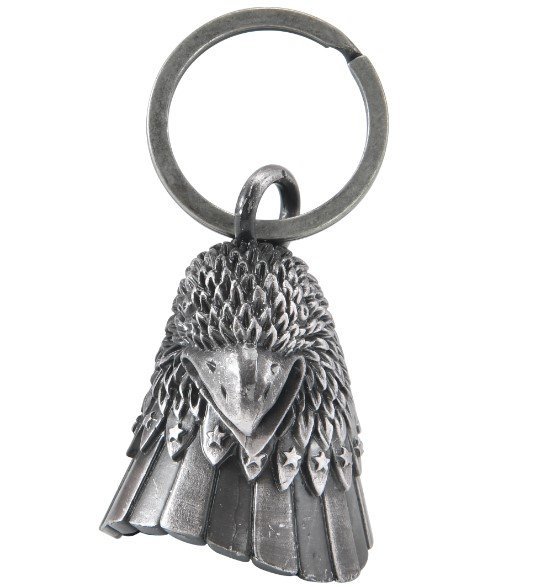 Motorcycle Ride Bell - 3D - Eagle - Stars - Spirit Bell - Gremlin - DBL32-L-DL - Image 2