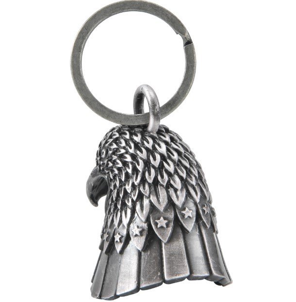 Motorcycle Ride Bell - 3D - Eagle - Stars - Spirit Bell - Gremlin - DBL32-L-DL - Image 5
