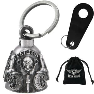 Motorcycle Ride Bell - 3D - Veteran - Heavy Bikes - Spirit Bell - Gremlin - DBL33-L-DL