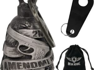 Motorcycle Ride Bell - 3D - 2nd Amendment - Spirit Bell - Gremlin - DBL7-L-DL