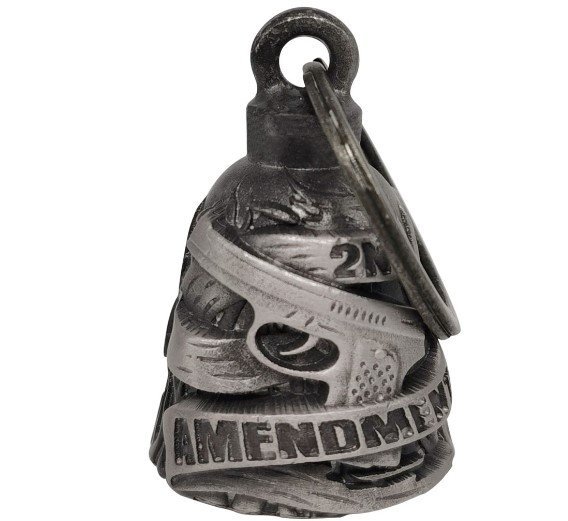 Motorcycle Ride Bell - 3D - 2nd Amendment - Spirit Bell - Gremlin - DBL7-L-DL - Image 3