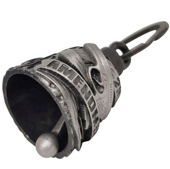 Motorcycle Ride Bell - 3D - 2nd Amendment - Spirit Bell - Gremlin - DBL7-L-DL - Image 2