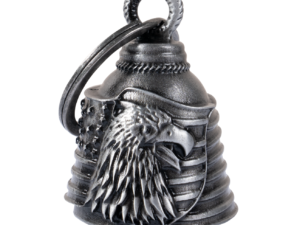 Motorcycle Ride Bell - 3D - Eagle - USA Flag - Spirit Bell - Gremlin - DBL89-11-DL