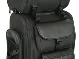 Updated Touring Sissy Bar Bag - Motorcycle Luggage - Gear - DS392-DS