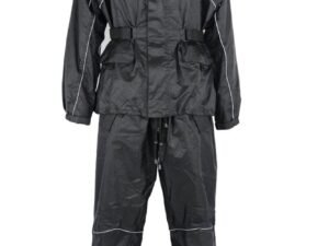 Rain Suit - Men's - Waterproof - Motorcycle - Black - DS590BK-DS