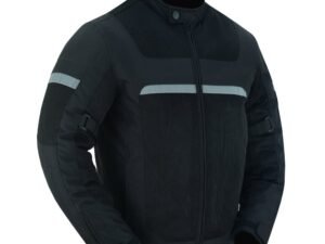 Mesh Motorcycle Jacket - Men's - Black - Up To 5XL - DS764-DS