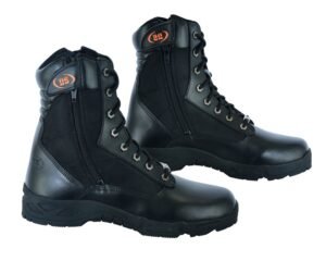 Men's Black 9 Inch Tactical Boots - Medium Width - DS9782-DS