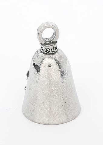 Love Hate Ambigram - Pewter - Motorcycle Guardian Bell® - Made In USA - SKU GB-LOVE-HATE-A-DS - Image 2