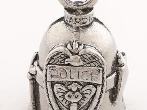 Police - Pewter - Motorcycle Guardian Bell® - Made In USA - SKU GB-POLICE-DS